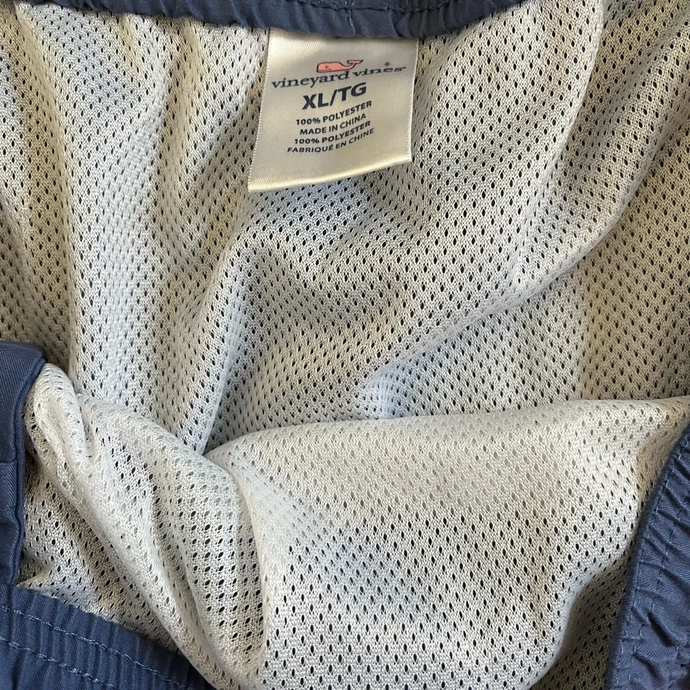 Vineyard Vines Swim Trunks Shorts Men's XL Crab Wt‎ Bag Bottom EXCELLENT ✅